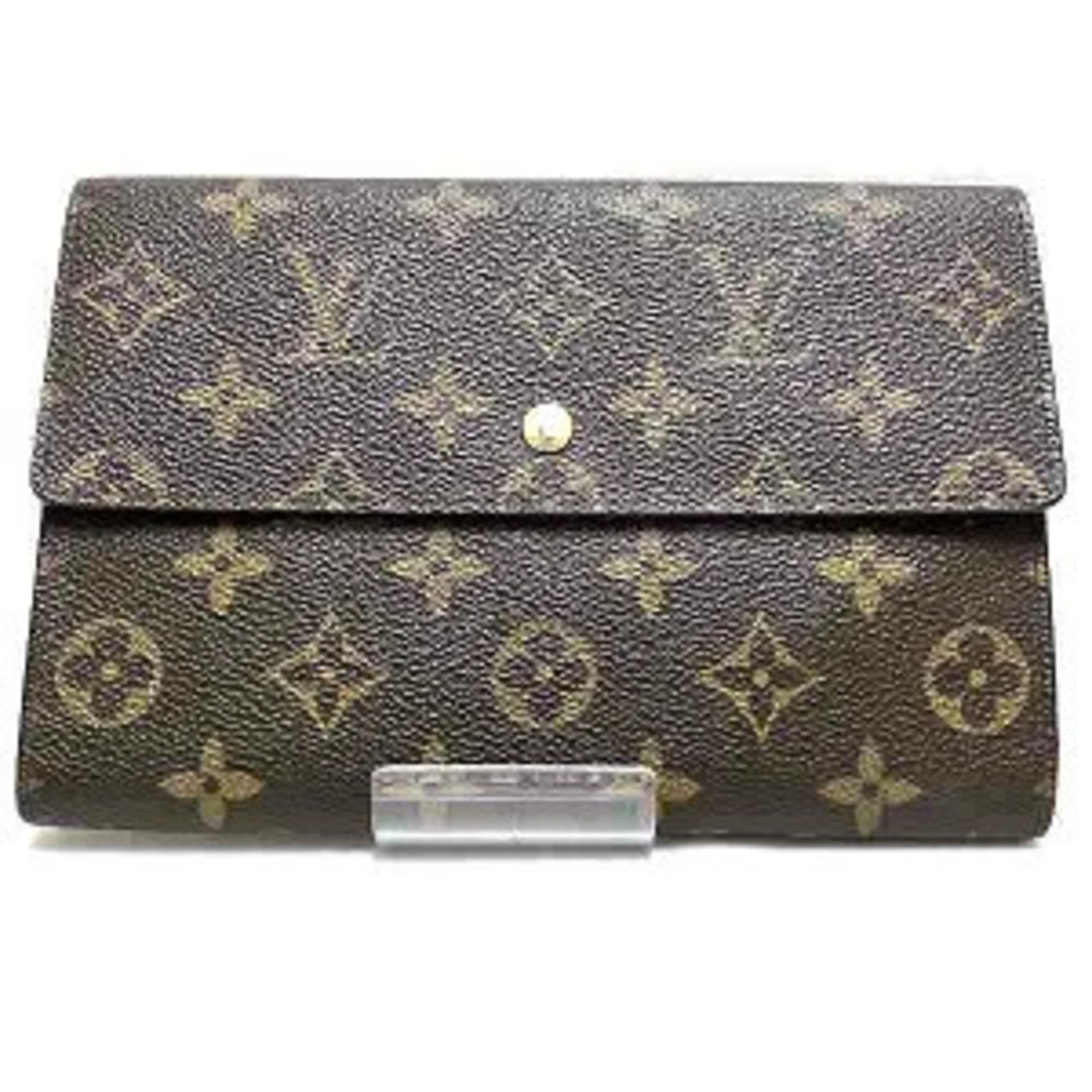 Louis Vuitton Monogram Pochette Passeport Long Wallet Tri fold Accessories